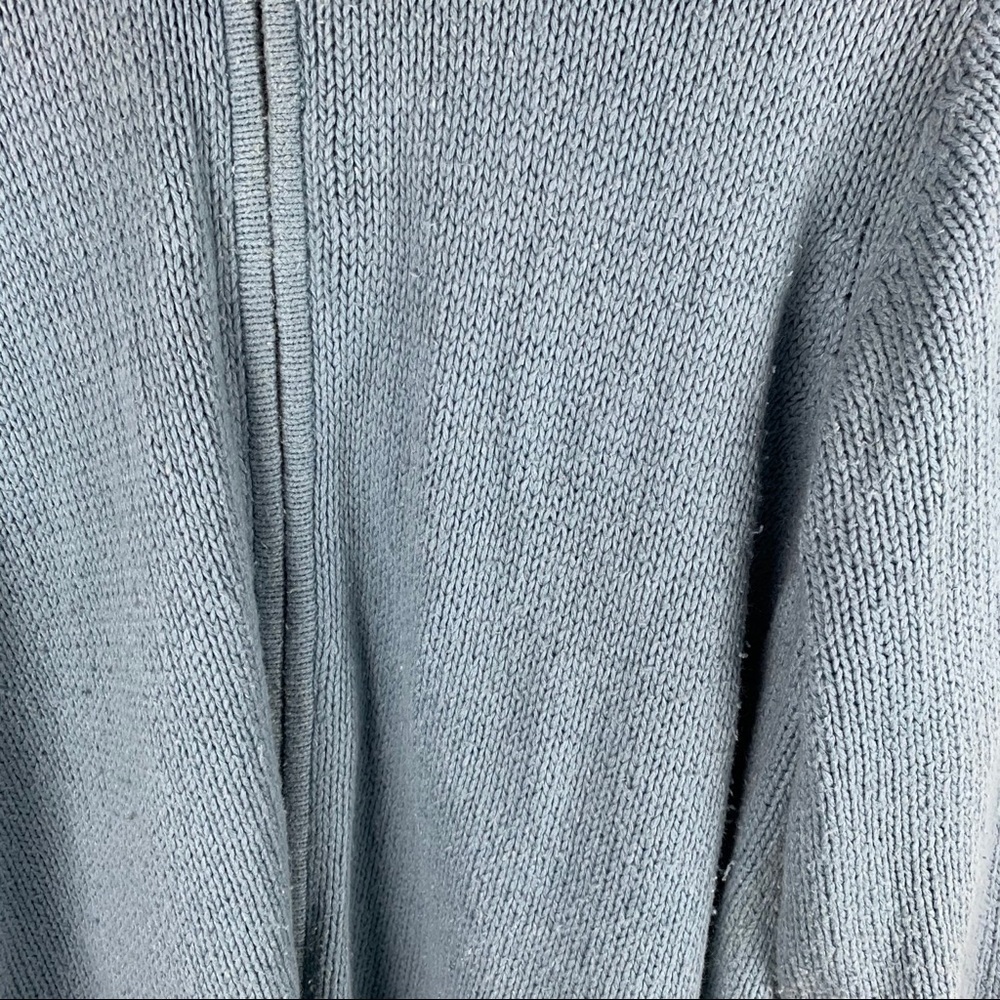 Venezia Jeans light Blue Full Zip Sweater Sz 26/28 - Picture 2 of 9